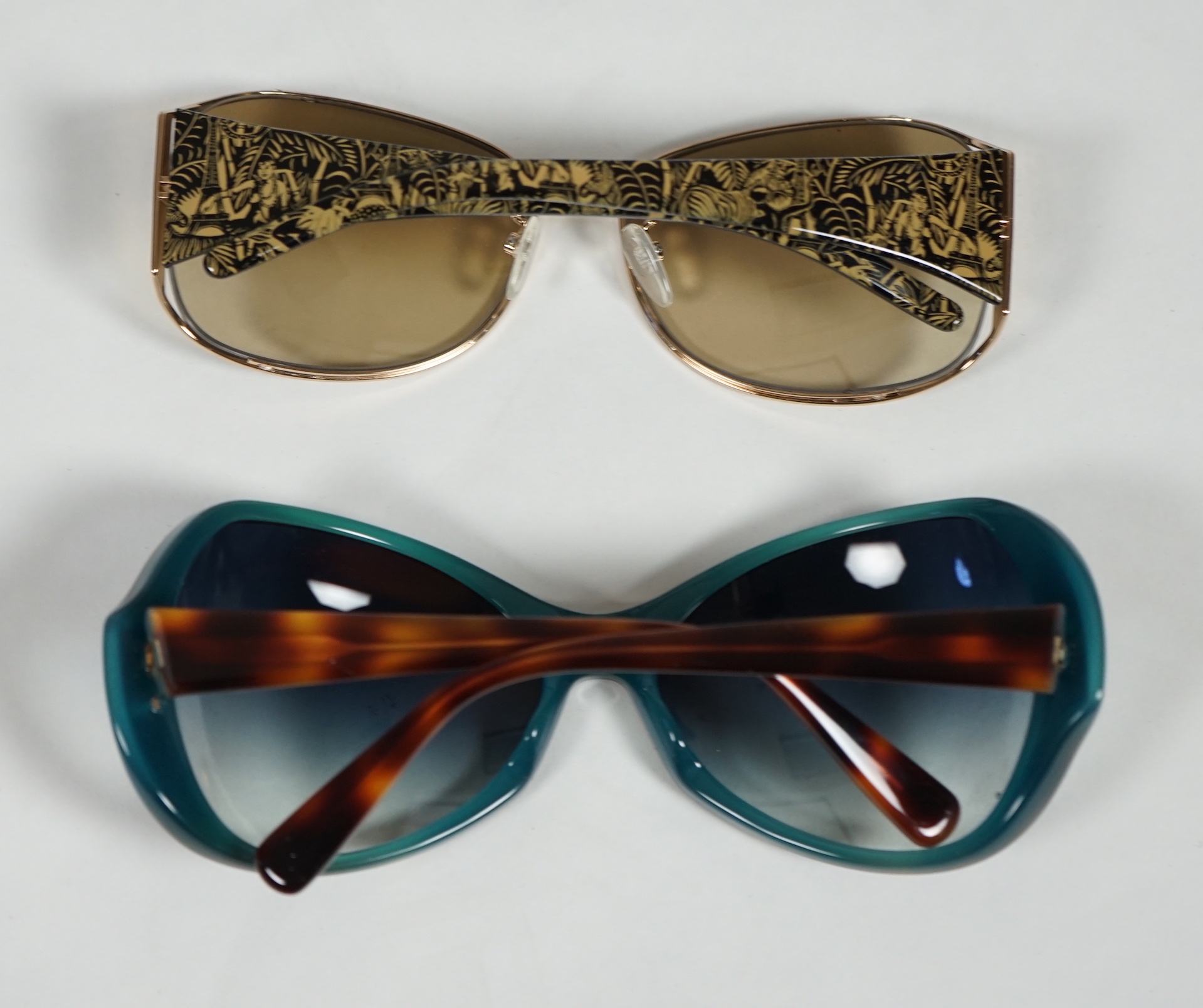 A pair of Paul Smith and a pair of Jean Paul Gautier lady's sunglasses